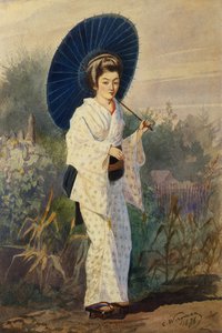 En japansk kvinde