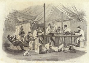 The War in China - Telt for den 15. Punjaubees ved Pehtang