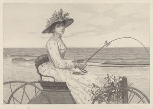 Uden titel (Kvinde i en vogn) af Charles X. Harris