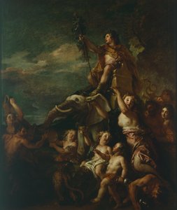 Bacchus triumf, af Charles de la Fosse (1636-1716)