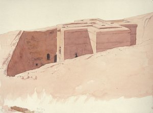 Giorgis I, Lalibela, Etiopien, 1996 (wc på papir)