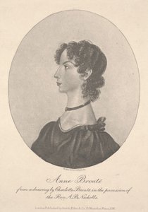 Anne Brontë, graveret af Walker & Boutall, ca. 1836-49 (gravering)