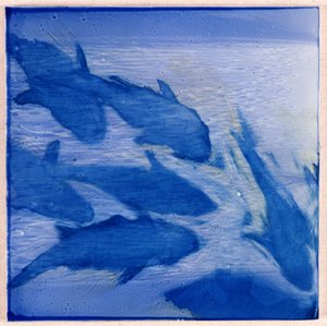 Damsels I, 2000 (olie på gesso)