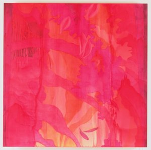 Mascarene Maya, 2000 (olie på gesso) af Charlotte Johnstone