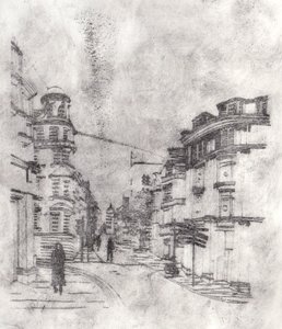 Cornmarket Street, 2019 af Charlotte Orr