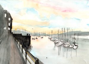 Falmouth, 2013 (akvarel)