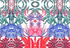 Jungle Jim, 2015 (akryl) af Charlotte Orr