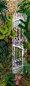 Kew Gardens, 2019 (penselpenne) af Charlotte Orr