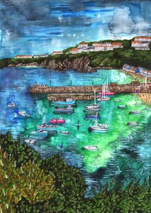 Newquay, Cornwall, 2021 af Charlotte Orr