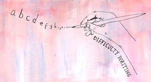Parkinsons Illustration, 2019 (blæk og akvarel) af Charlotte Orr