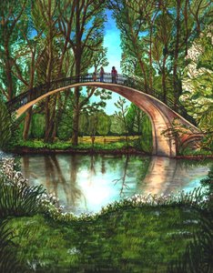 Spring in University Parks, 2021 af Charlotte Orr