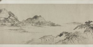 Pavillonen med otte digte 八詠樓詩畫 af Chen Chun