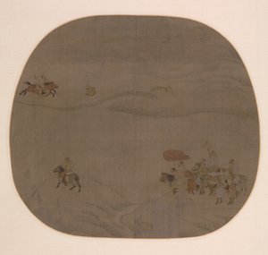 Efterårsjagten, ca. 1201-4. af Chen Juzhong