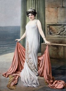 Den franske sopran Zina Brozia som thailændere i operaen "Thais", foto Cheri Rousseau fra det franske blad "Le Theatre" 11. januar