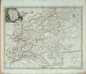 Generelt kort over Kazan Governorate, 1779.