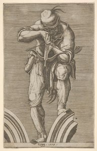 En mand, der skyder en armbrøst, 1579.