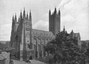 Canterbury Cathedral, ca. 1900