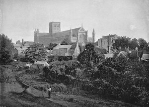 St. Albans Cathedral, c1896
