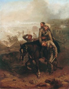 Løjtnant William George Cubitt (1835-1903) opnåede Victoria Cross i Lucknow under det indiske mytteri den 30. juni 1857, ca. 1860