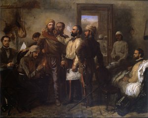 Thomas Henry Kavanagh VC (1821-82) forklædt som indfødt under det indiske mytteri under belejringen af Lucknow den 9. november 1857, ca. 1860.