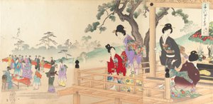 Chiyoda Castle Album of Women, 1895., 1895. af Chikanobu Yoshu