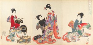 Chiyoda Castle Album of Women, 1895., 1895.