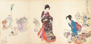 Chiyoda Castle Album of Women, 1895., 1895. af Chikanobu Yoshu