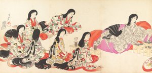 Chiyoda Castle Album of Women, 1895., 1895. af Chikanobu Yoshu