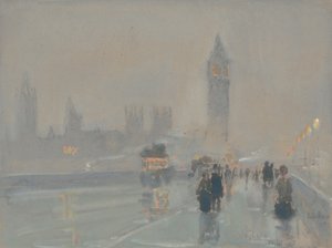 Big Ben af Childe Frederick Hassam