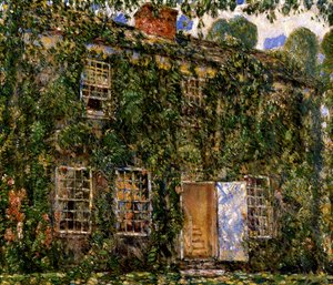 Home Cottage, East Hampton, ca. 1916 (olie på lærred)