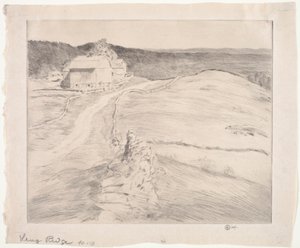 Lang Ridge af Childe Frederick Hassam
