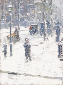 Snow Storm, Fifth Avenue, New York