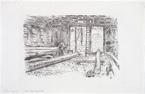 Spar Shop, Gloucester af Childe Frederick Hassam