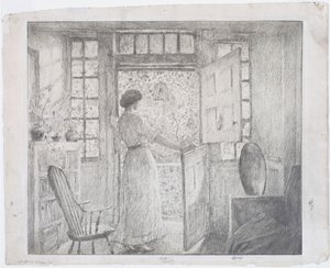 Den hollandske dør af Childe Frederick Hassam