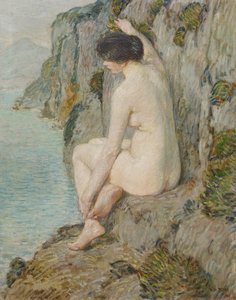Lorelei af Childe Frederick Hassam