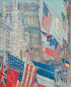 De Allieredes dag, maj 1917 af Childe Hassam
