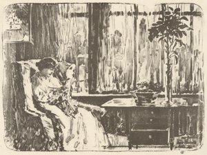 Bredt Gardin af Childe Hassam