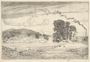 Danbury Hills, 1920 af Childe Hassam