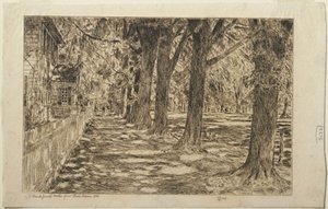 Easthampton af Childe Hassam