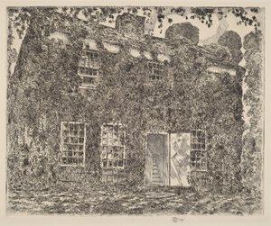 Hytte Hjem, kære hjem, nr. 3, Easthampton af Childe Hassam