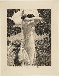 Midsommer af Childe Hassam