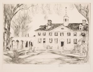 Mt. Vernon, 1925 af Childe Hassam
