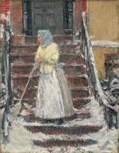 Fejer sne af Childe Hassam