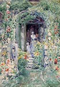 Haven i al sin pragt af Childe Hassam