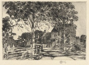 Walt Whitman af Childe Hassam