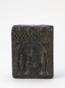 Buddhistisk tavle, Opdelingsperiode, 535-557 af Chinese School