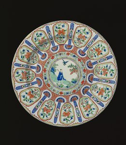 Oplader, der forestiller den udødelige Tang-digter Li Bai, Kangxi-perioden, ca. 1690 (porcelæn)