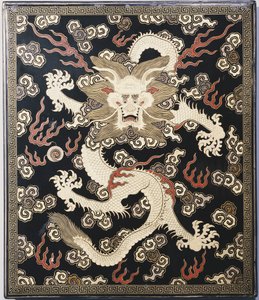 Blækkageæske og låg, Qianlong Period af Chinese School