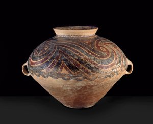 Stor urne, Vestkina, neolitikum, ca. 3000 f.Kr. (lertøj)