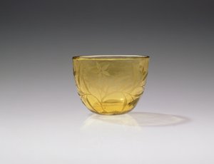 Vinkop, Yongzheng-periode, 1723-35 (gult glas)